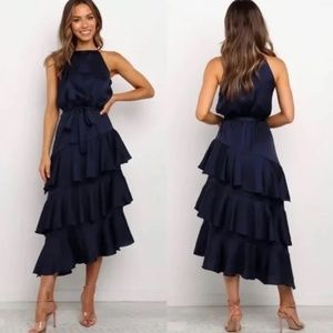 Petal & Pup Seychelle Dress in Navy